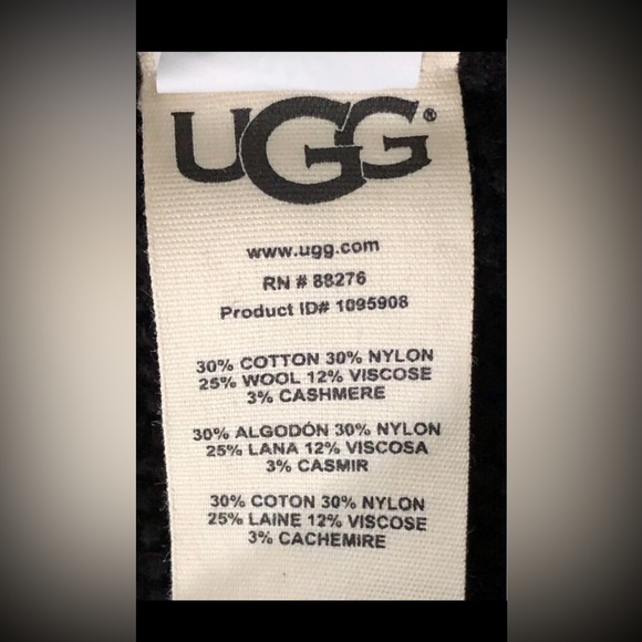 UGG Gisele Turtleneck Sweater in Black 
Women’s size S - Picture 9 of 10